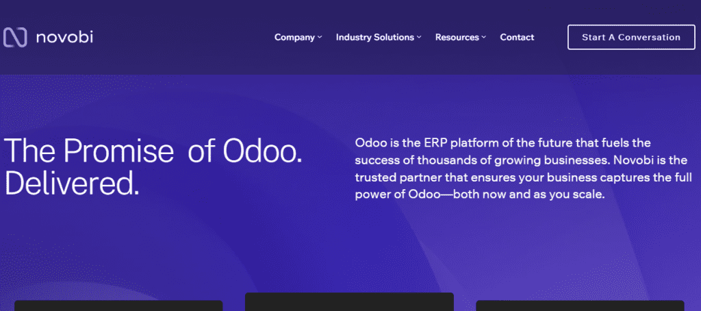 Novobi - best odoo development company
