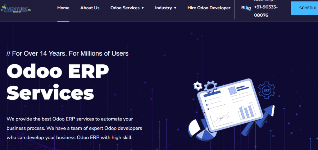iventureteam - best odoo development company