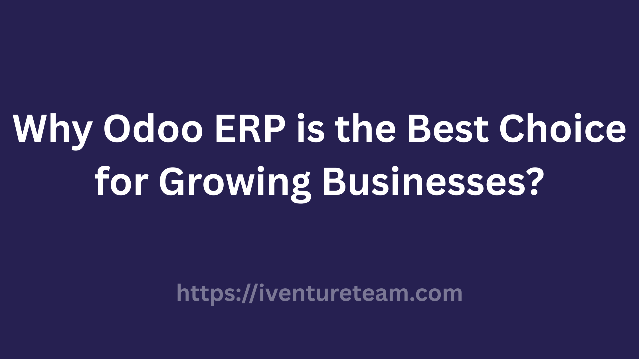 Odoo ERP