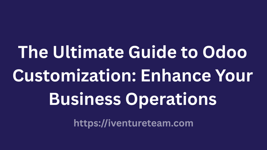 Odoo Customization