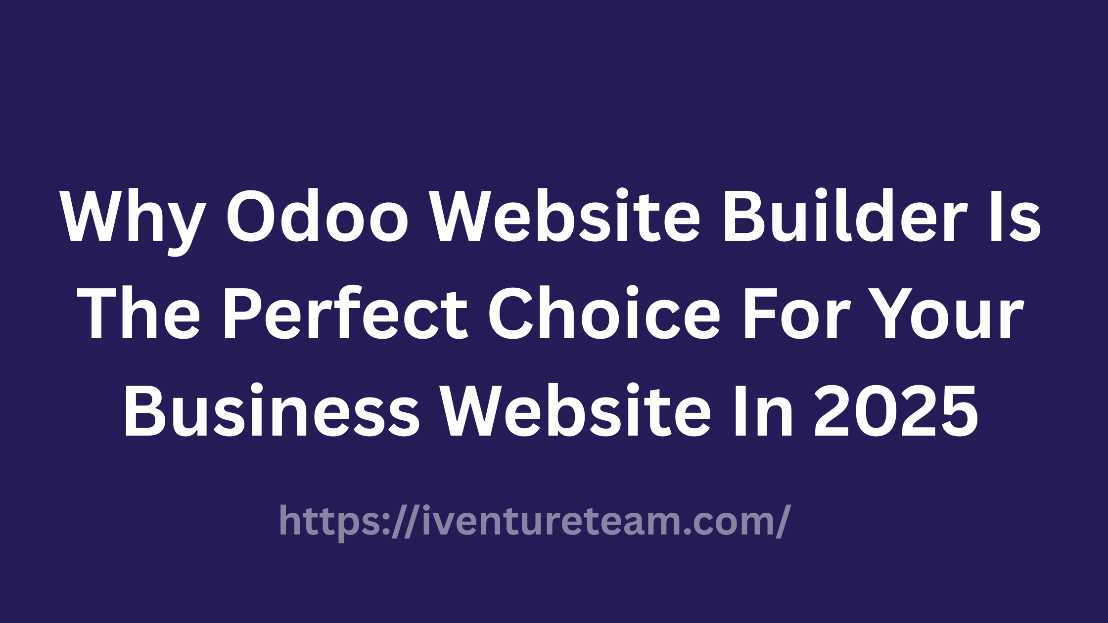 Odoo website builder