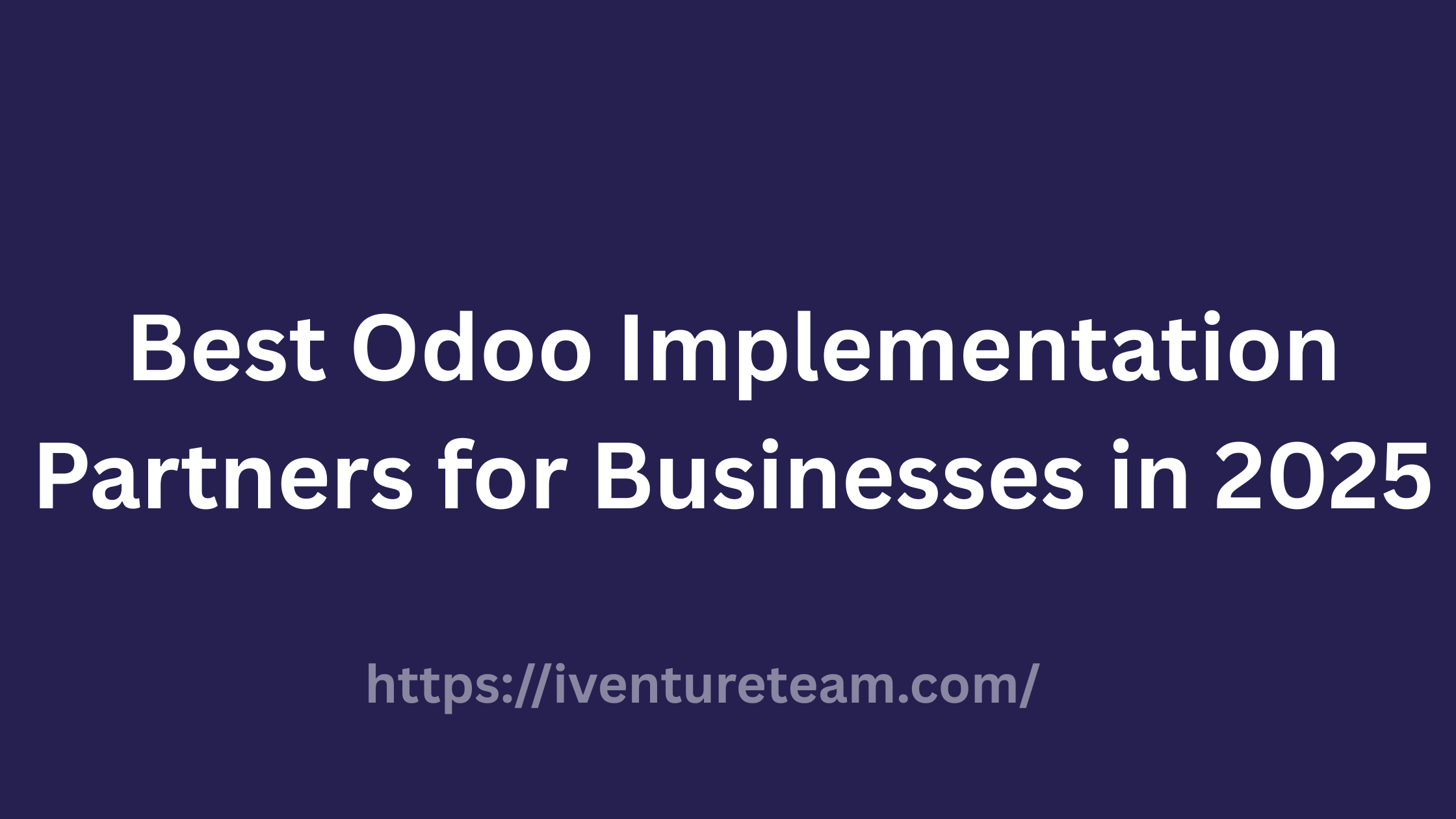 Best Odoo Implementation Partners